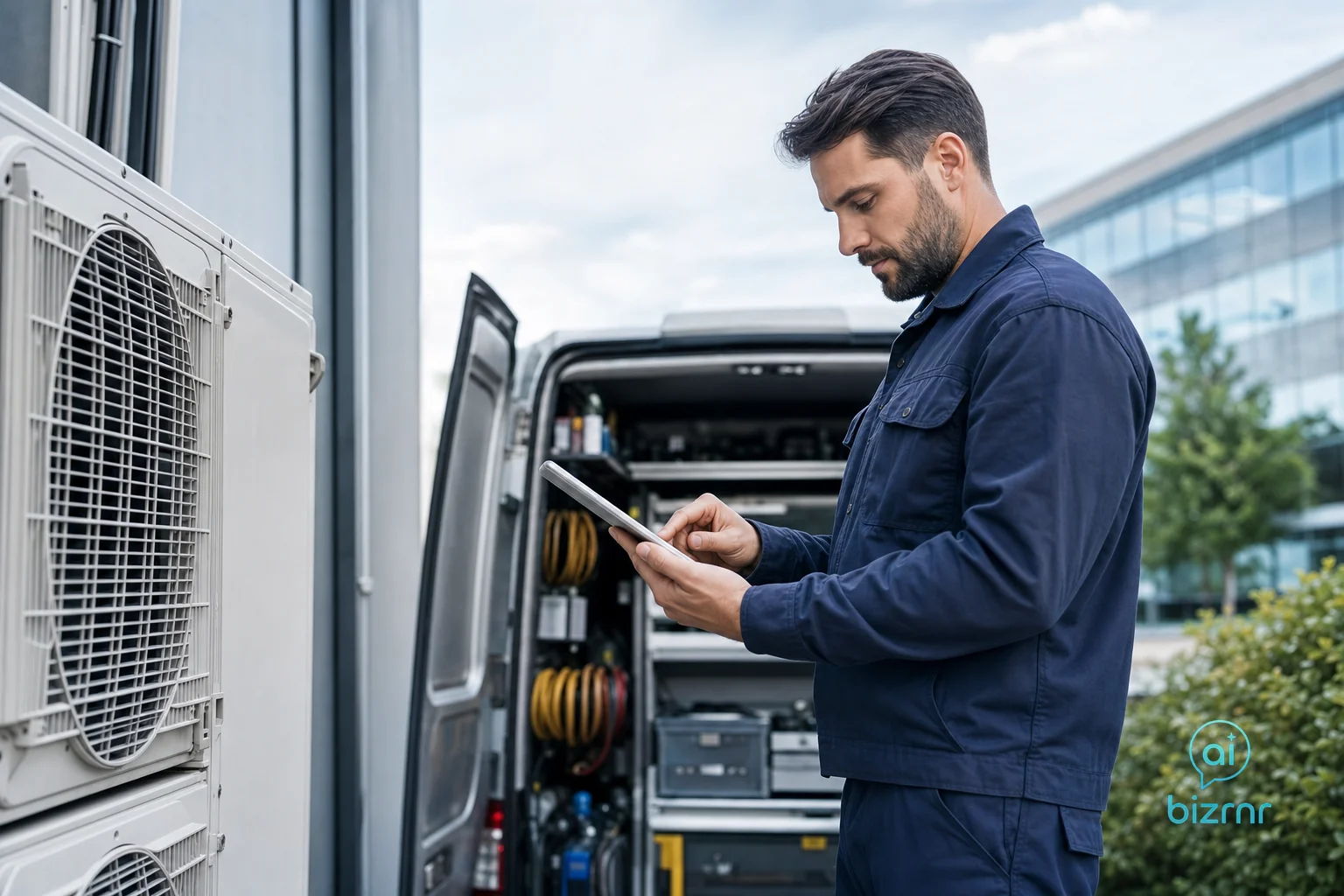BizRnR AI Voice Receptionist – HVAC & Auto AI Dispatching for HVAC: Getting the Right Tech to the Right Job | Business Voice Automation