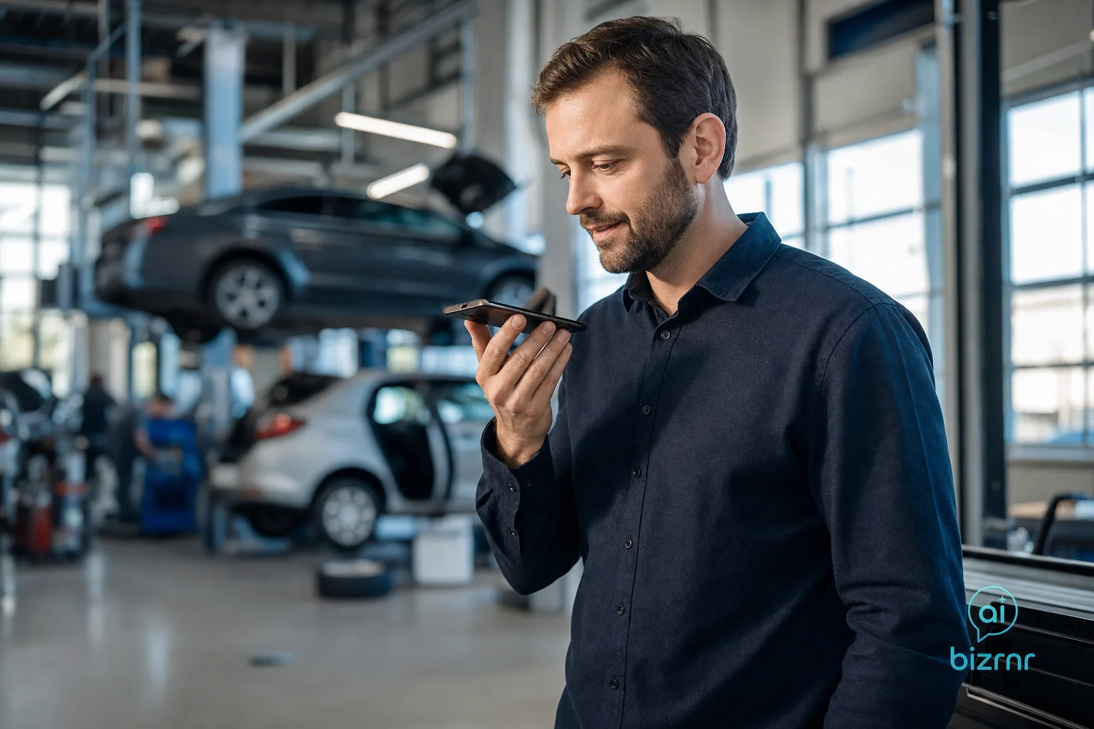 BizRnR AI Voice Receptionist – Auto Complete Guide to AI Voice Agents for Service Businesses | Business Voice Automation