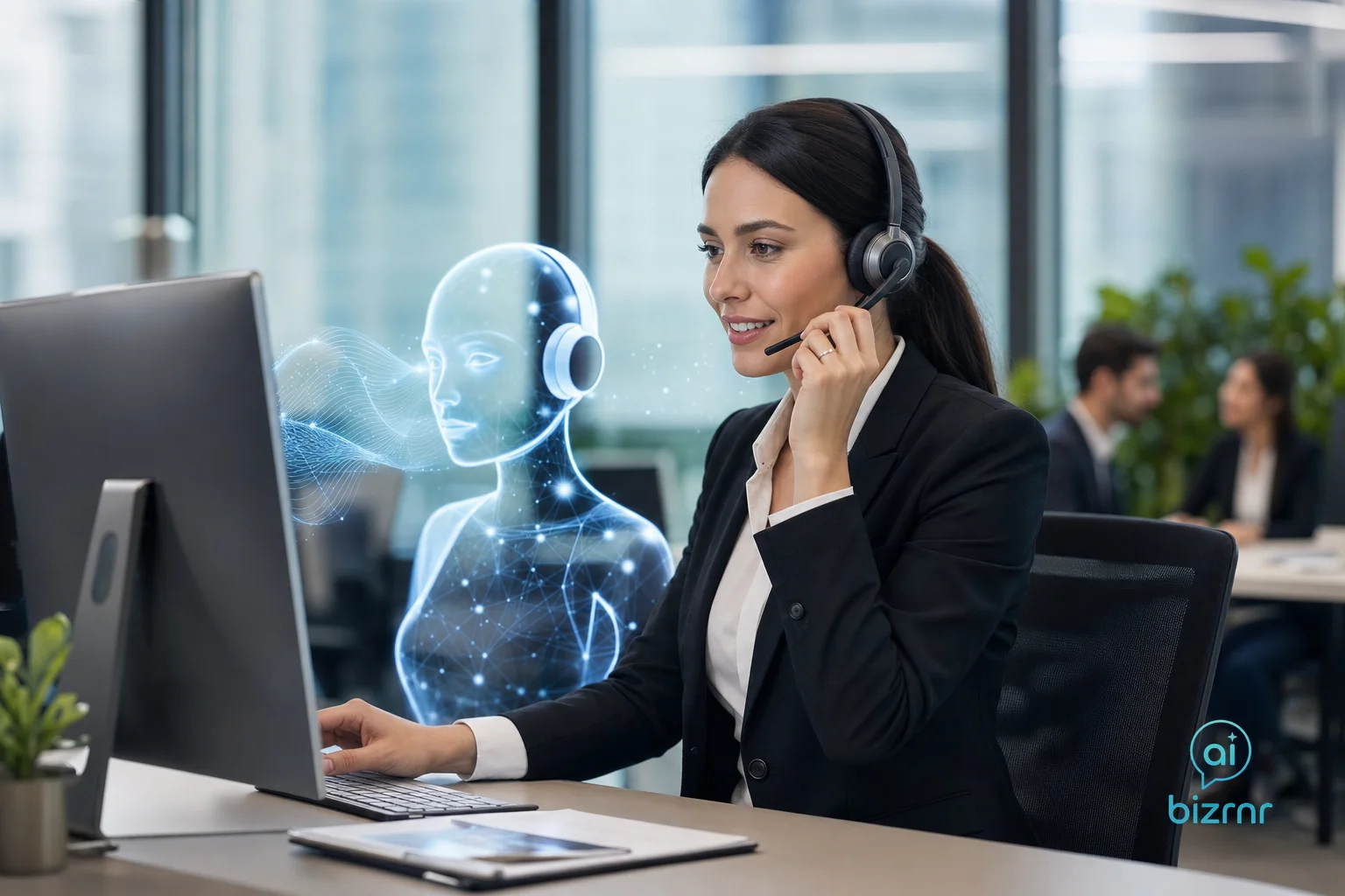 BizRnR AI Voice Receptionist – Small Business AI Voice Agents Handle Call Overflow in 2025 | Business Voice Automation