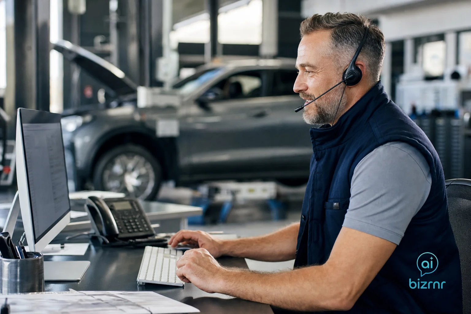 BizRnR AI Voice Receptionist – Auto & Small Business AI Voice Agents Save Small Businesses Time | Business Voice Automation