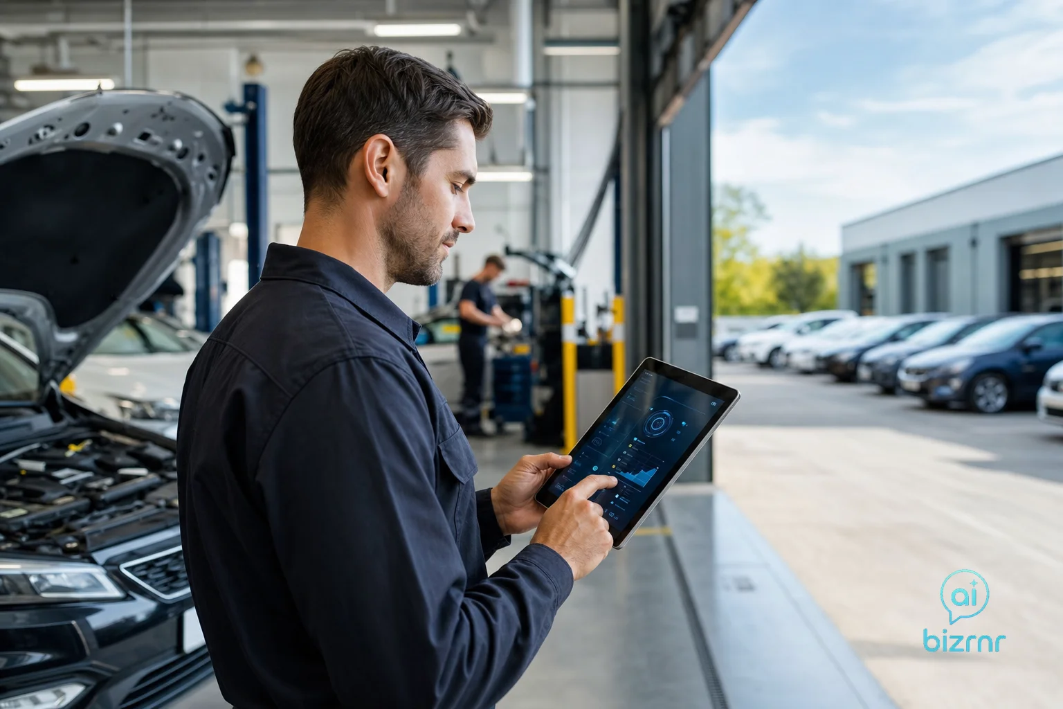 BizRnR AI Voice Receptionist – Auto Franchise Home Service Brands Use AI Across Locations | Business Voice Automation