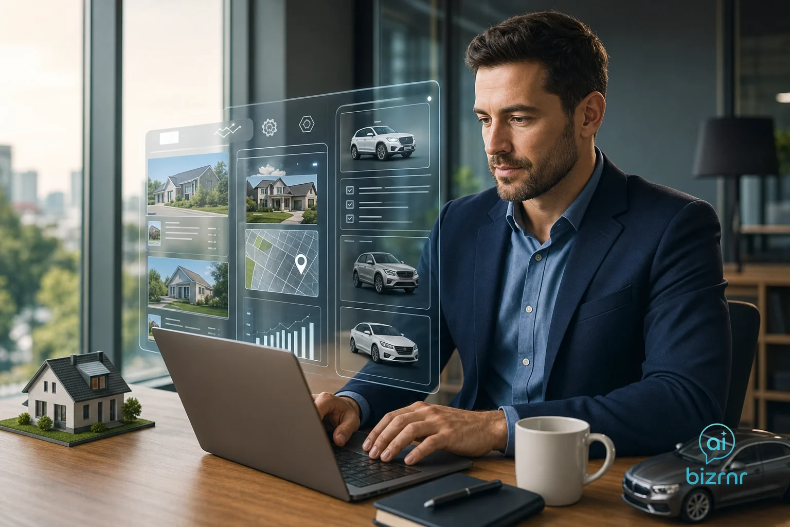 BizRnR AI Voice Receptionist – Real Estate & Auto Independent Agents Use AI to Compete with Major Brokerages | Business Voice Automation