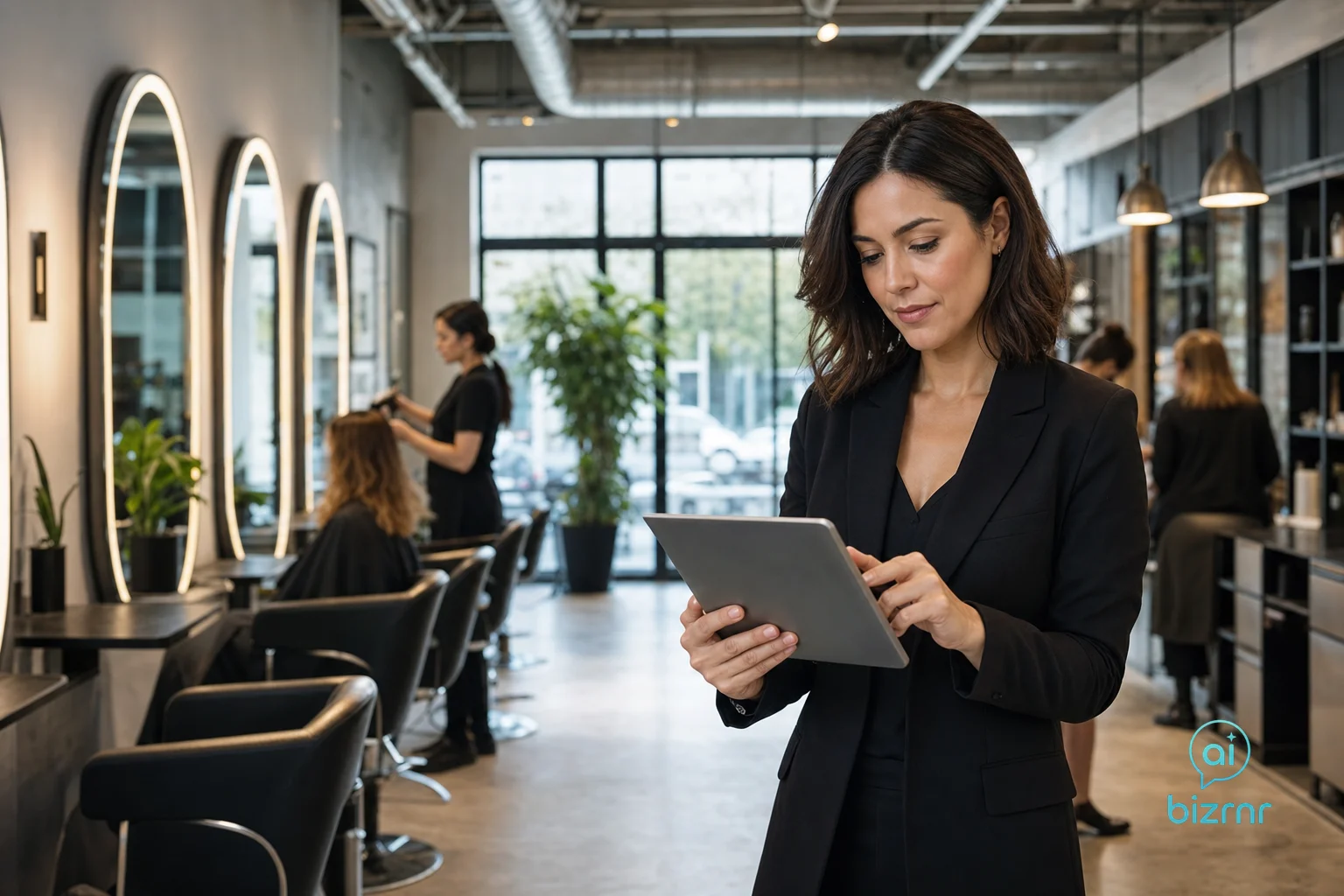 BizRnR AI Voice Receptionist – Auto & Salon Multi-Location Salons Use AI to Centralize Phone Bookings | Business Voice Automation