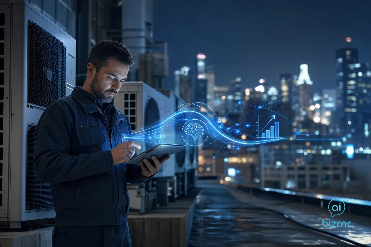 BizRnR AI Voice Receptionist – HVAC HVAC Companies Using AI to Capture After-Hours Emergencies | Business Voice Automation