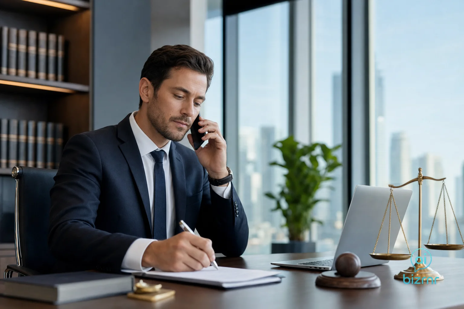 BizRnR AI Voice Receptionist – Legal & Auto Law Firm Intake Automation With AI Voice Agents | Business Voice Automation