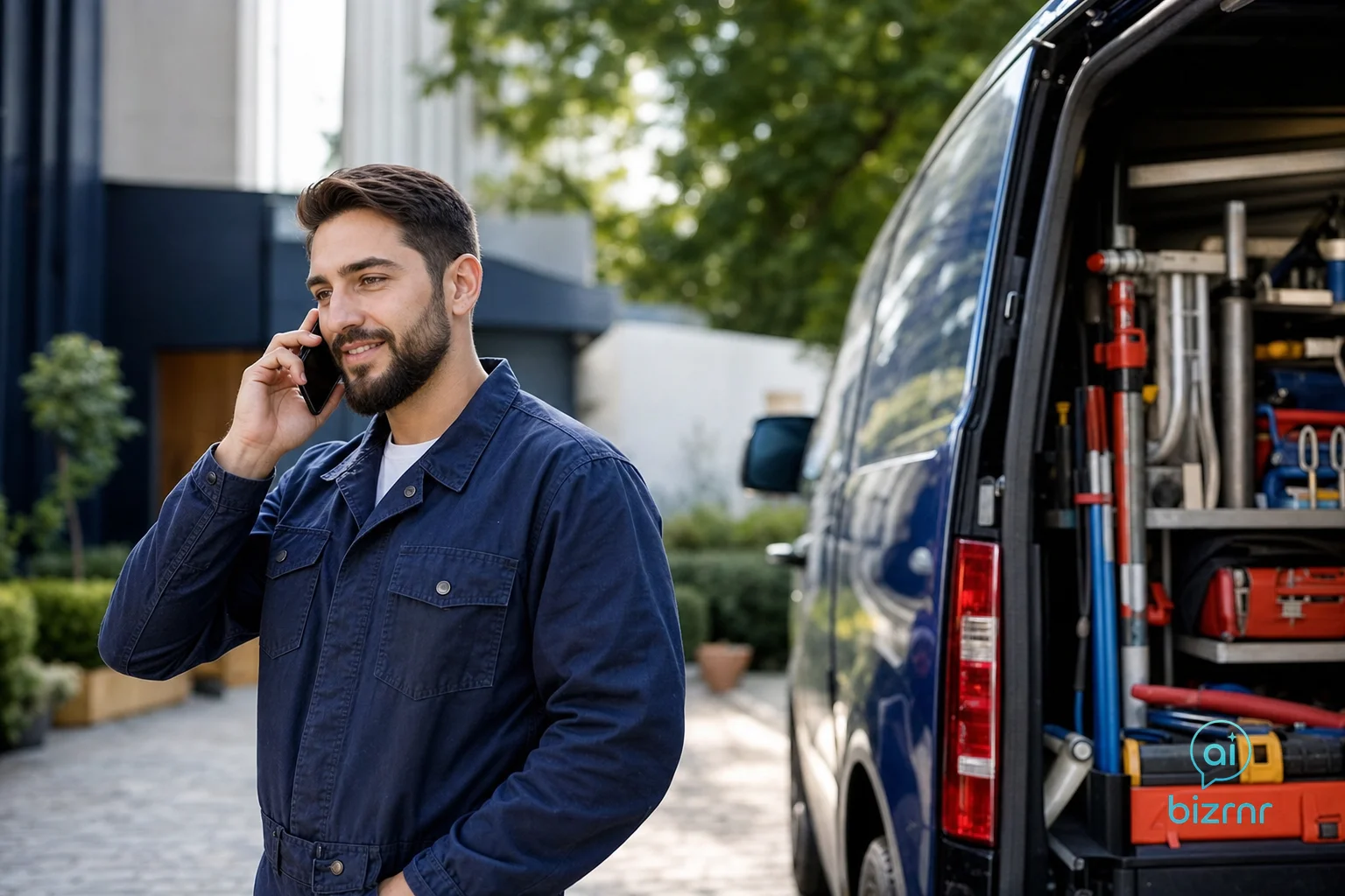 BizRnR AI Voice Receptionist – Plumbing & Auto Reducing No-Shows for Plumbing Appointments with AI Confirmation Calls | Business Voice Automation
