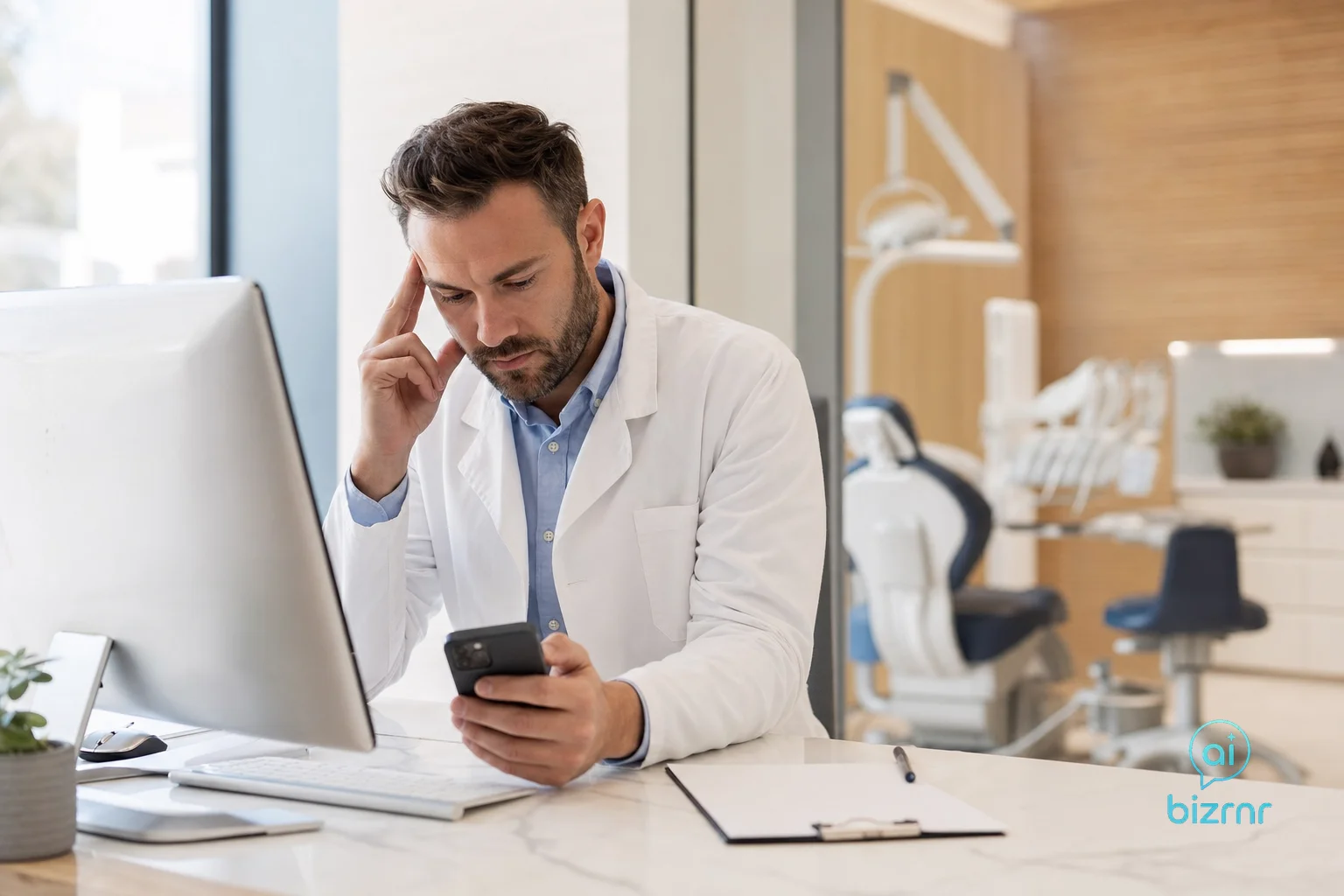 BizRnR AI Voice Receptionist – Dental & Auto Hidden Cost of Missed Calls for Dentists: A Data-Driven Analysis | Business Voice Automation
