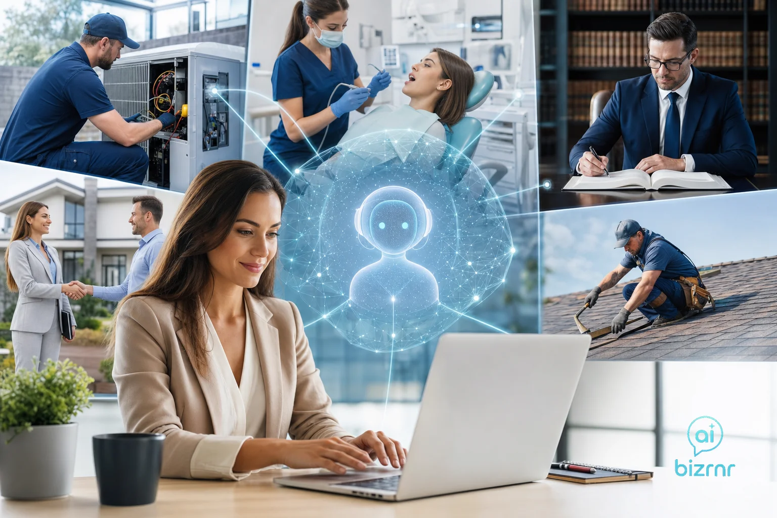 BizRnR AI Receptionist – HVAC & Dental & Legal & Real Estate & Roofing AI Business Page: How Local Businesses Get Found by AI in 2026 | Business Voice Automation