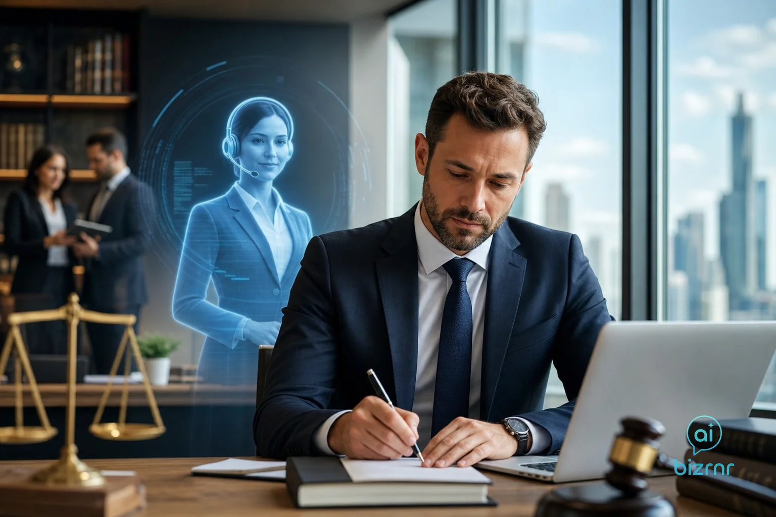 BizRnR AI Receptionist – Legal AI Receptionist for Law Firms: Capture Clients 24/7 | Business Voice Automation