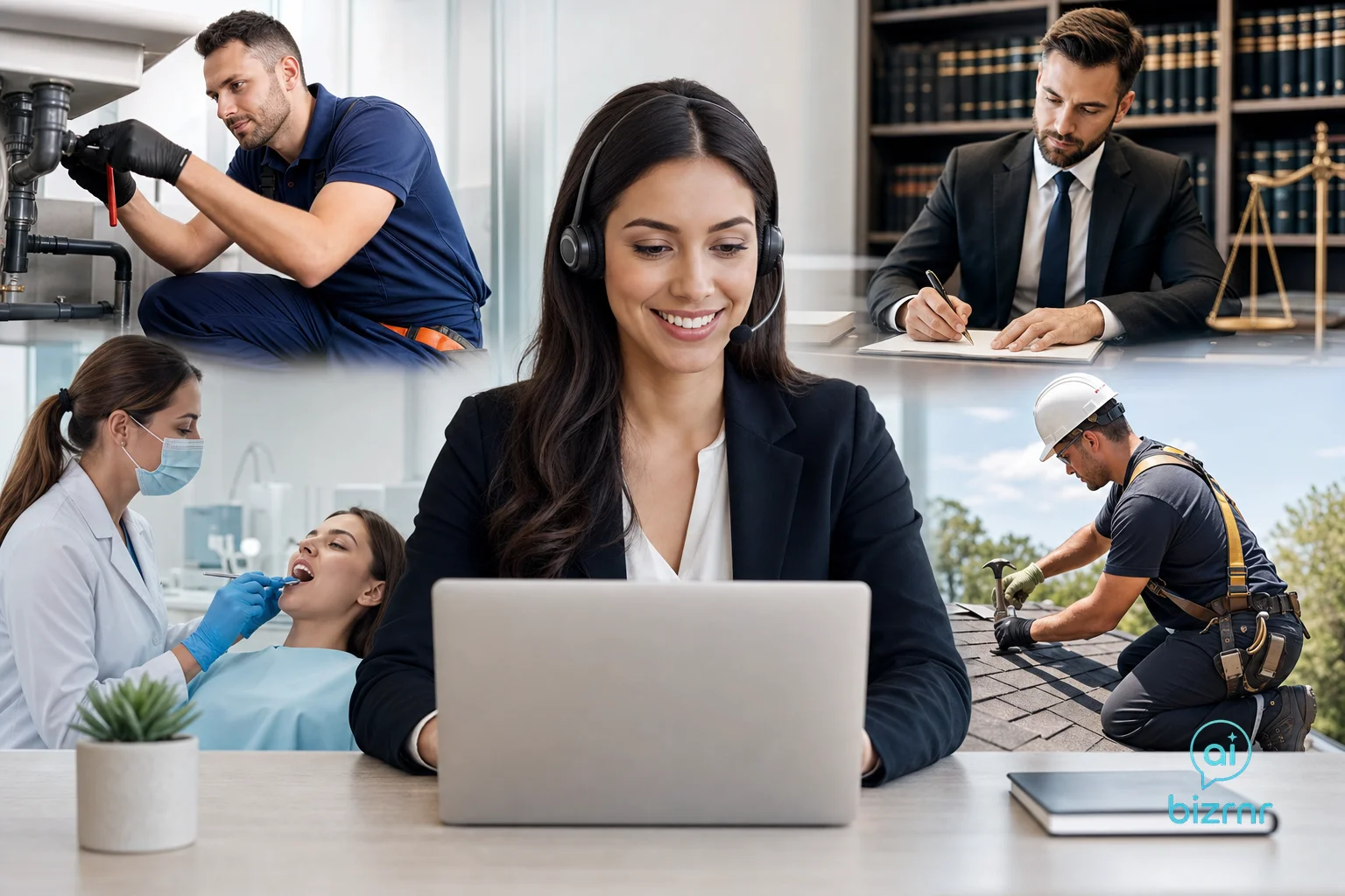 BizRnR AI Receptionist – HVAC & Plumbing & Dental & Legal & Roofing AI Receptionist ROI for Small Business: Real 2026 Numbers | Business Voice Automation
